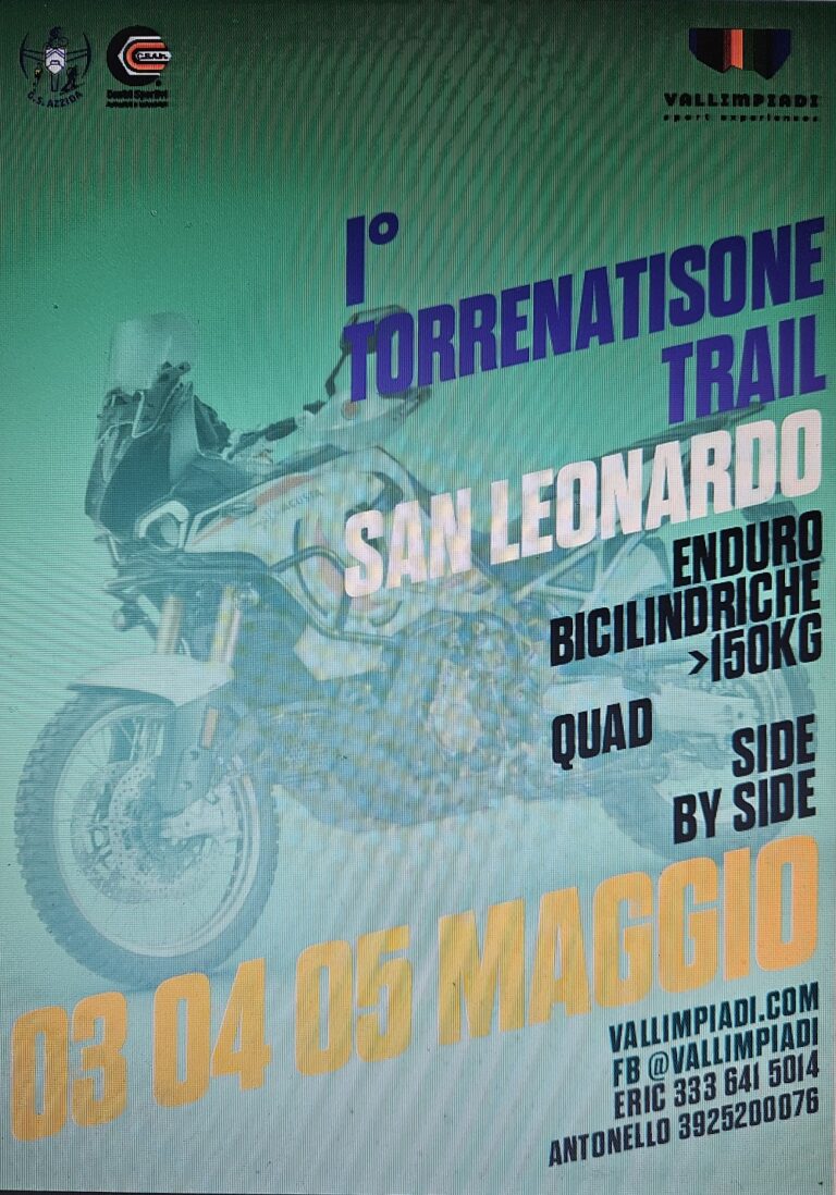 1° TORRENATISONE TRAIL – OFF ROAD Off Road Adventure In Casca